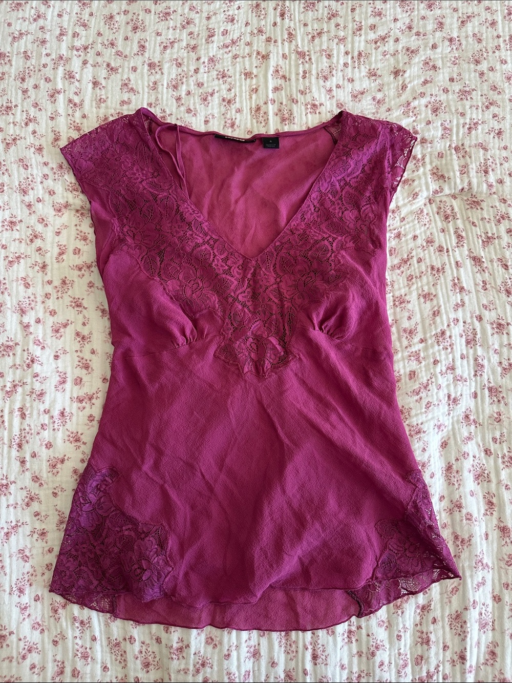 Silk Y2K vintage express top